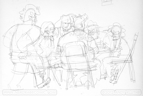 Nerd Rage - unused pencils