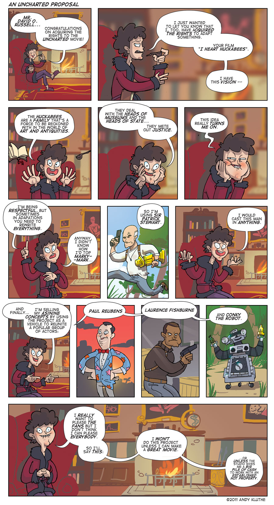 An Uncharted Proposal