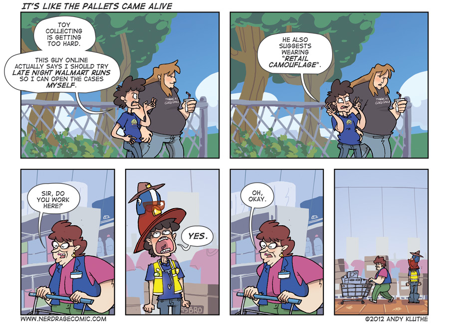 It's Like the Pallets Came Alive