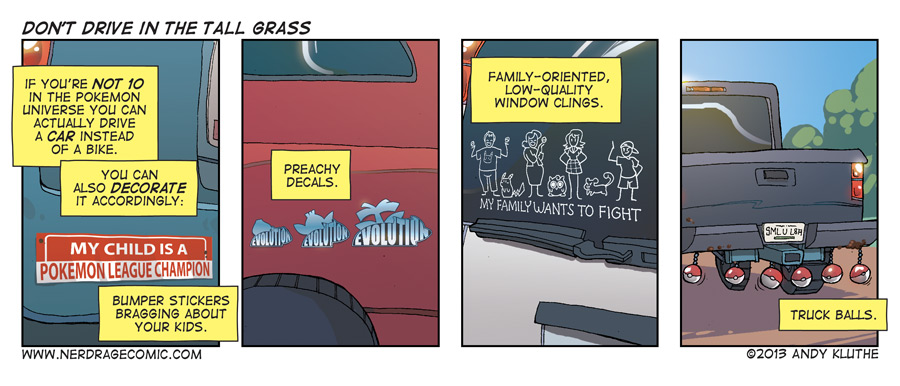 Don't Drive in the Tall Grass