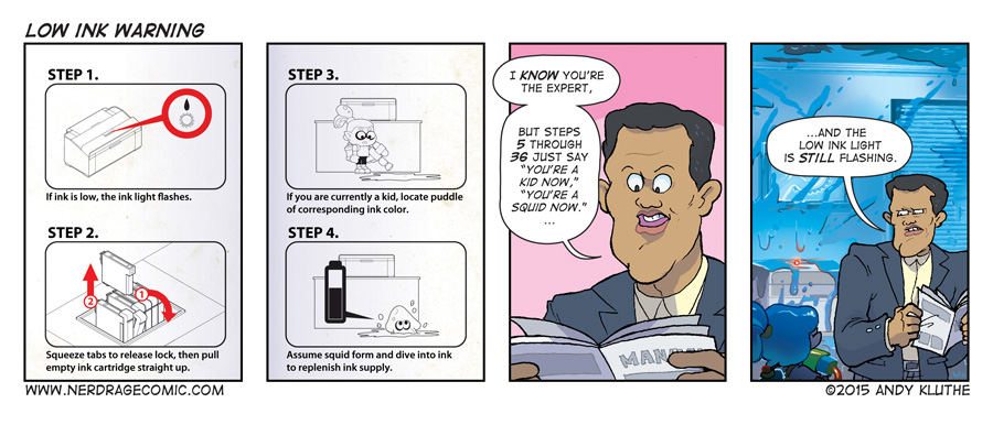 Low Ink Warning
