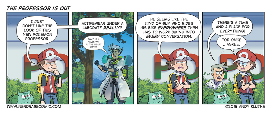 The Professor Is Out