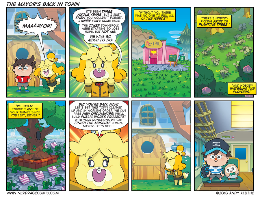 The Mayor's Back in Town