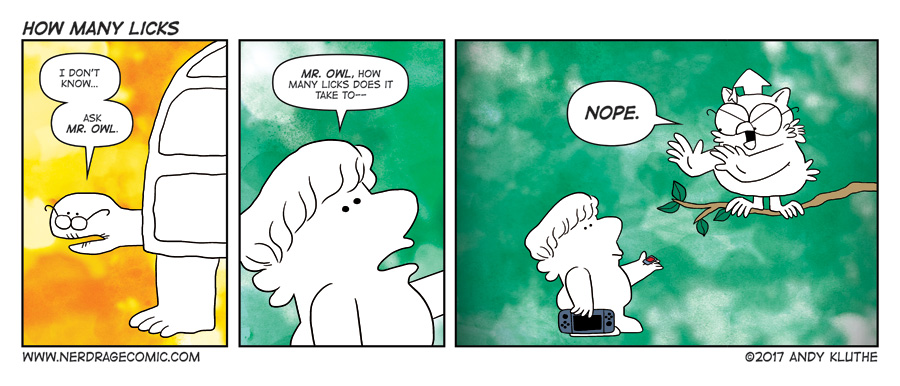 How Many Licks