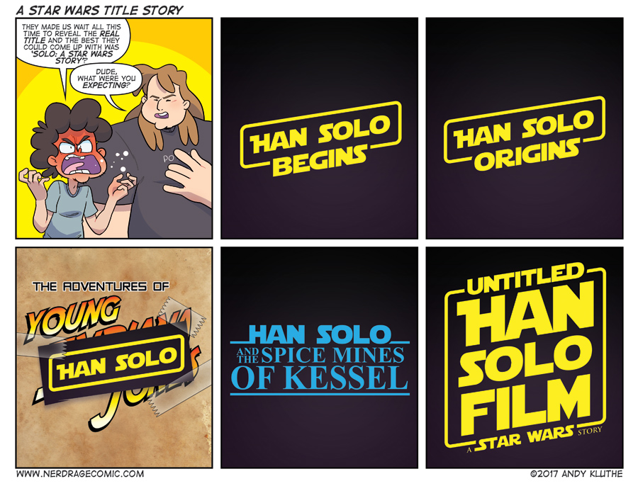 A Star Wars Title Story